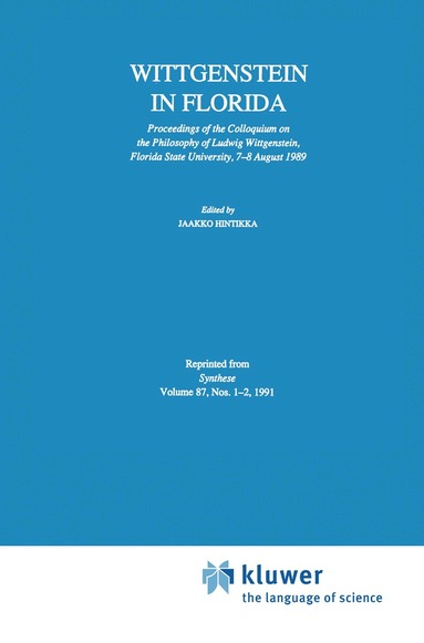 Jaakko Hintikka - Wittgenstein in Florida, Inbunden