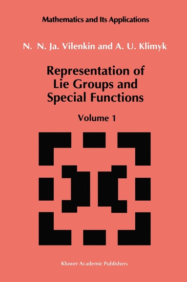 bokomslag Representation of Lie Groups and Special Functions