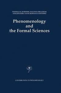 bokomslag Phenomenology and the Formal Sciences