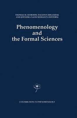 Phenomenology and the Formal Sciences 1