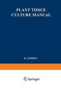 bokomslag Plant Tissue Culture Manual