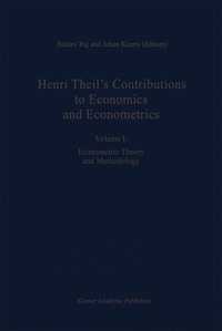 bokomslag Henri Theil's Contributions to Economics and Econometrics