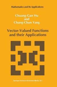 bokomslag Vector-Valued Functions and their Applications