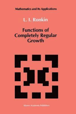 Functions of Completely Regular Growth 1