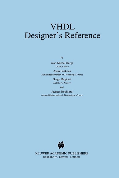 bokomslag VHDL Designer's Reference