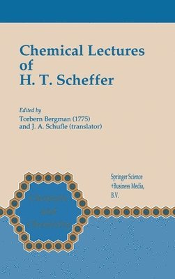 Chemical Lectures of H.T. Scheffer 1