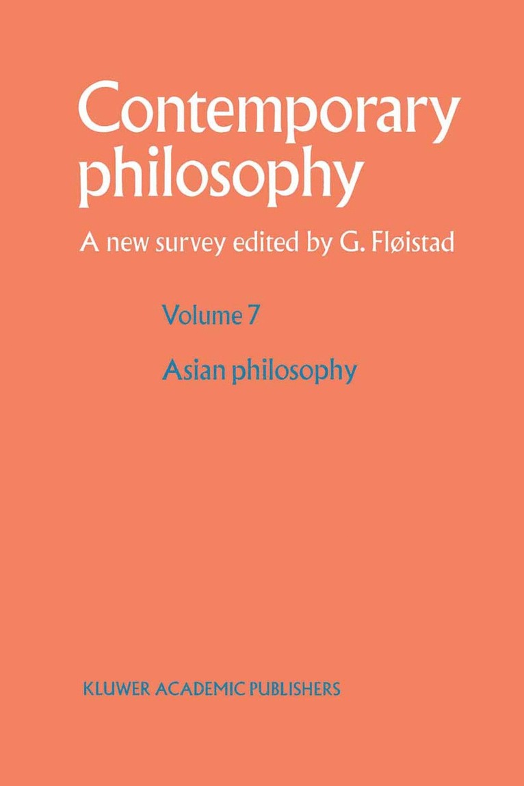 Philosophie asiatique/Asian philosophy 1