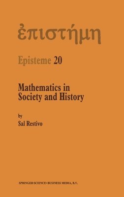 Sal Restivo - Mathematics in Society and History, Inbunden