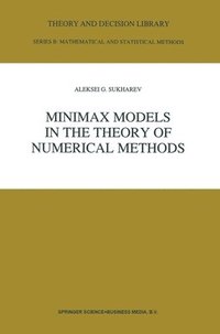 bokomslag Minimax Models in the Theory of Numerical Models