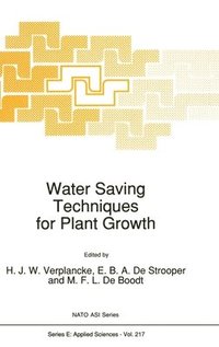 bokomslag Water Saving Techniques for Plant Growth