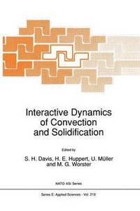 bokomslag Interactive Dynamics of Convection and Solidification