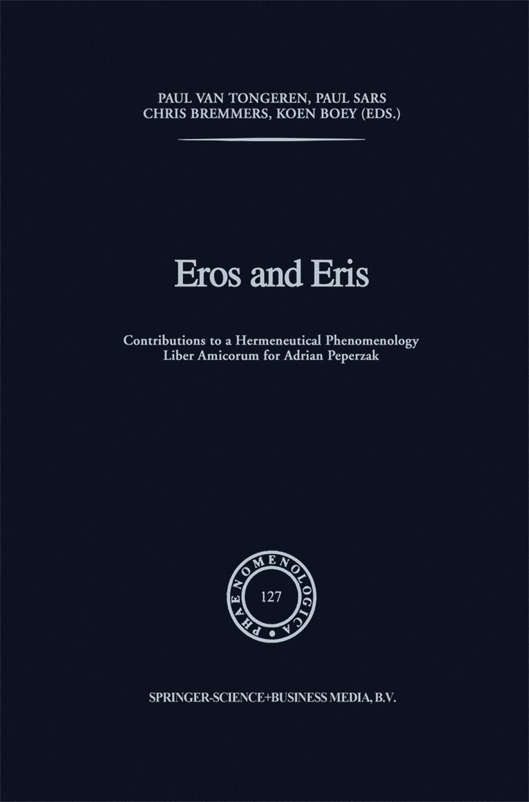 P. van Tongeren, Paul Sars, Chris Bremmers, Koen Boey, P. Van Tongeren, P. van Tongeren - Eros and Eris, Inbunden