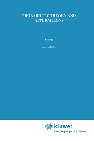 bokomslag Probability Theory and Applications