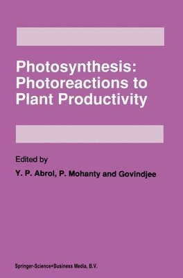 Y. P. Arbol, Prasanna Mohanty, Y.P. Abrol, etc., P. Mohanty, Govindjee - Photosynthesis, Inbunden