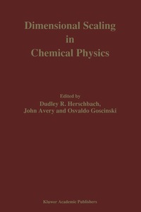 bokomslag Dimensional Scaling in Chemical Physics