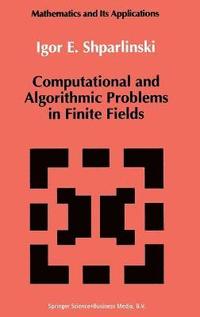 bokomslag Computational and Algorithmic Problems in Finite Fields