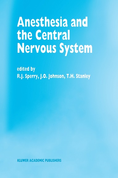 bokomslag Anesthesia and the Central Nervous System