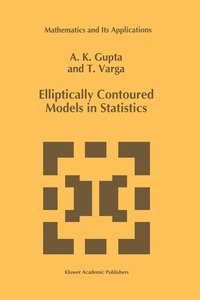 bokomslag Elliptically Contoured Models in Statistics