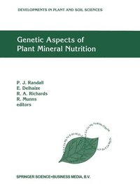 bokomslag Genetic Aspects of Plant Mineral Nutrition