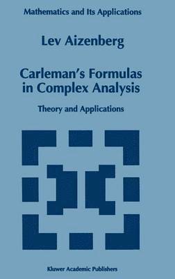 Carlemans Formulas in Complex Analysis 1