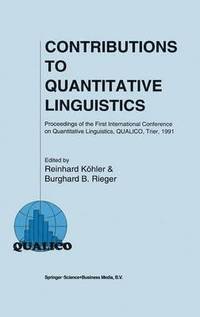bokomslag Contributions to Quantitative Linguistics