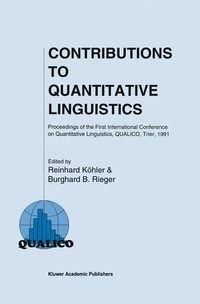 bokomslag Contributions to Quantitative Linguistics