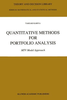 Quantitative Methods for Portfolio Analysis 1