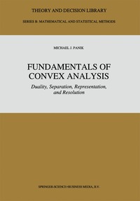 bokomslag Fundamentals of Convex Analysis