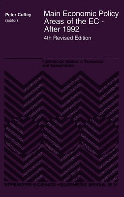 Peter Coffey - Main Economic Policy Areas of the EC - After 1992, Inbunden