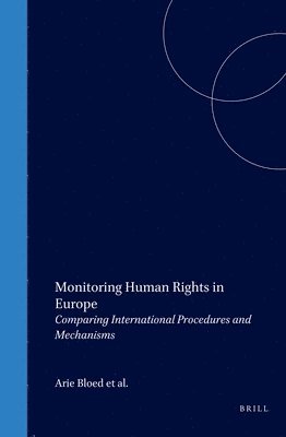 bokomslag Monitoring Human Rights in Europe