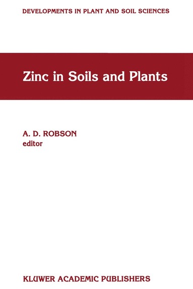 bokomslag Zinc in Soils and Plants