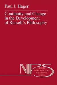 bokomslag Continuity and Change in the Development of Russells Philosophy