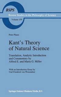 bokomslag Kants Theory of Natural Science