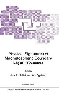 bokomslag Physical Signatures of Magnetospheric Boundary Layer Processes