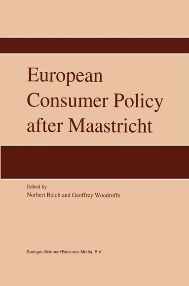 bokomslag European Consumer Policy after Maastricht