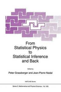bokomslag From Statistical Physics to Statistical Inference and Back