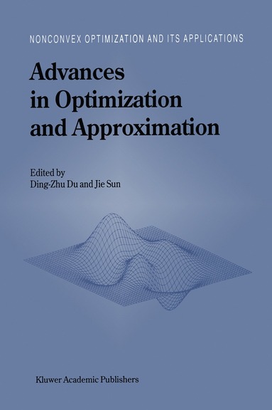 bokomslag Advances in Optimization and Approximation