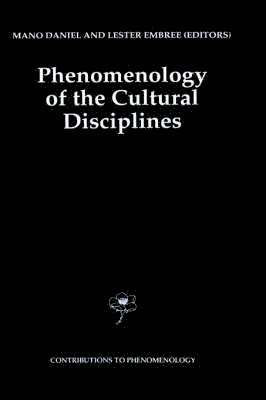 Phenomenology of the Cultural Disciplines 1