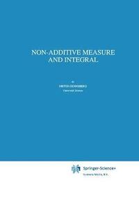 bokomslag Non-Additive Measure and Integral