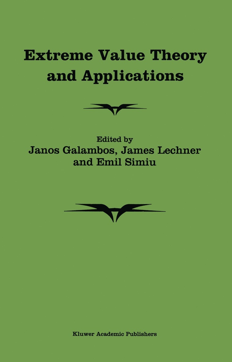 Extreme Value Theory and Applications 1