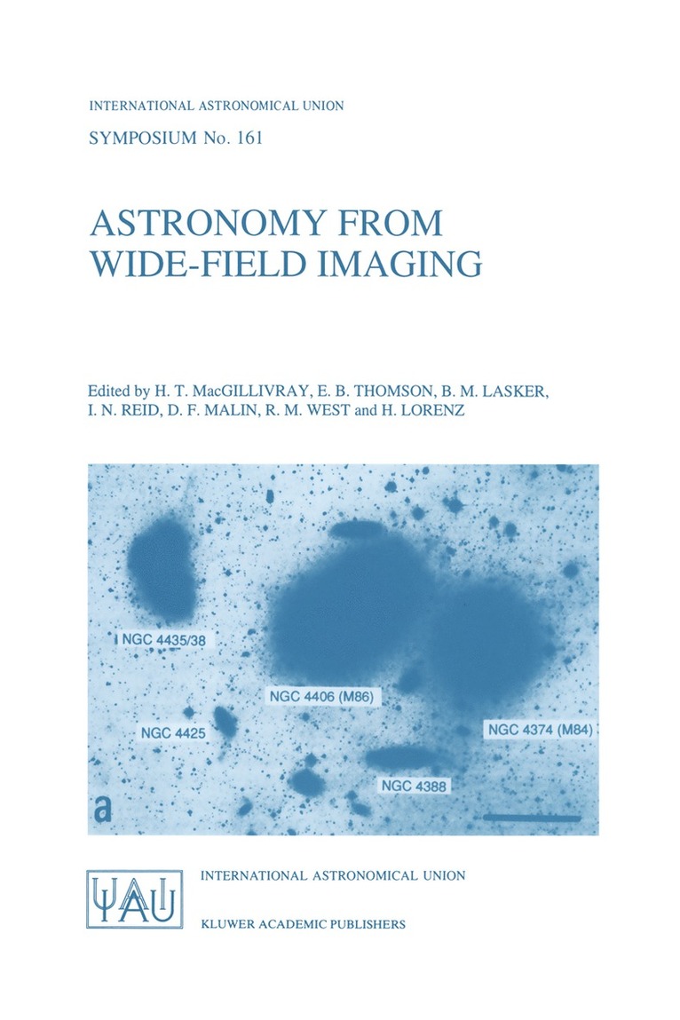 Astronomy from Wide-Field Imaging 1