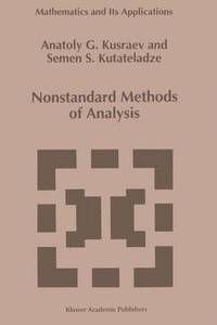 bokomslag Nonstandard Methods of Analysis
