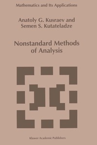 bokomslag Nonstandard Methods of Analysis