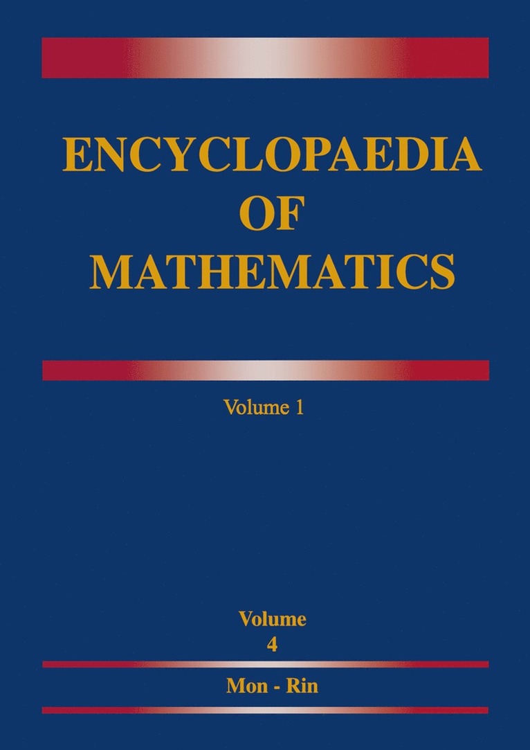 Encyclopaedia of Mathematics 1