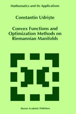 Convex Functions and Optimization Methods on Riemannian Manifolds 1