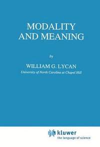 bokomslag Modality and Meaning