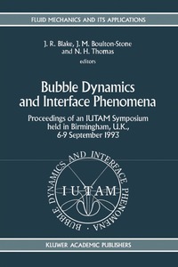 bokomslag Bubble Dynamics and Interface Phenomena