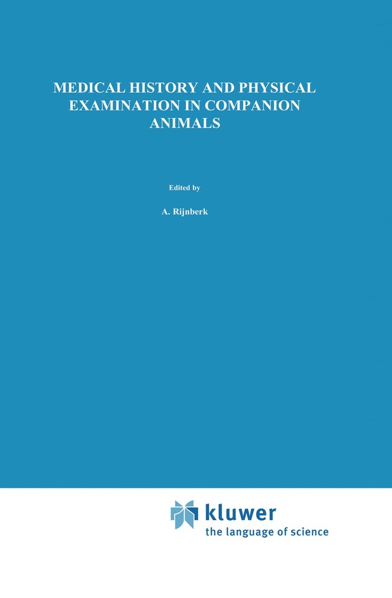 Medical History and Physical Examination in Companion Animals 1