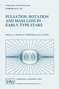 bokomslag Pulsation, Rotation and Mass Loss in Early-Type Stars