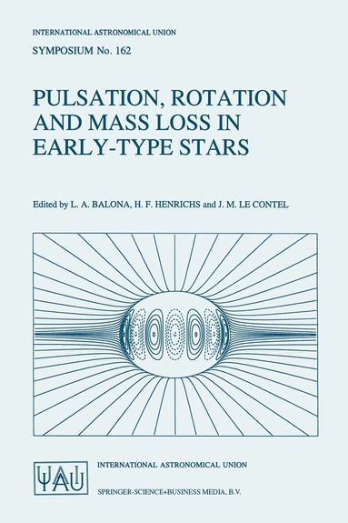 bokomslag Pulsation, Rotation and Mass Loss in Early-Type Stars